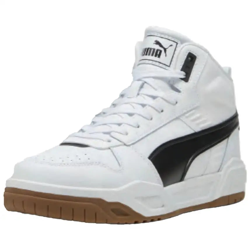 Baskets montantes Puma Rbd Tech Mid, confortables et tendance, blanches 396148-08