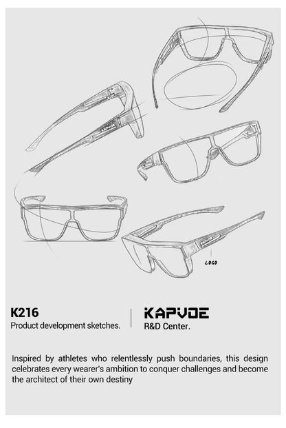 Kapvoe Fitover Sunglasses Fit Over Sunglasses Polarized Lens Wear Over Prescription Eyeglasses UV Protection Men Women