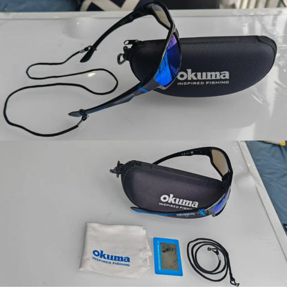 Okuma fashionable polarized glasses, UV400 anti stray light, suitable for outdoor cycling, driving, fishing, etc