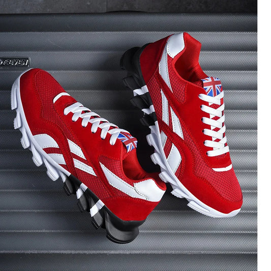 Nuove scarpe da running da uomo e da donna, sneakers casual traspiranti, antiscivolo e ammortizzate, comode per sport all’aperto e camminata, taglie 36-48