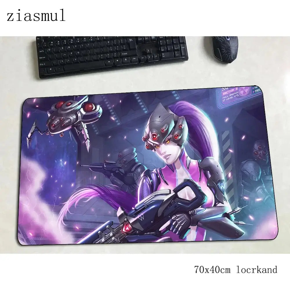 Overwatch mouse pad Gorgeous Computer Mat 70x40cm gaming mousepad large XL mouse pad keyboard games PC gamer desk