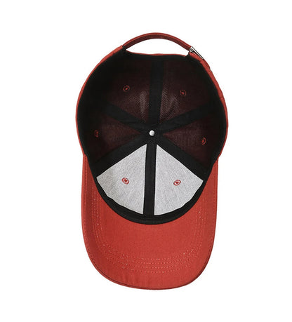 FS Stylish Orange Baseball Cap For Men Women Brand Designer Hats Small Letter Hip Hop Caps Street Trucker Hat Casquette Homme
