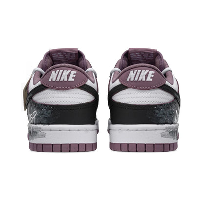 Custom Sneakers  Nike Dunk Post-Apocalyptic Wasteland Graffiti Dark Trendy Low-Top Skate Shoes  For Men