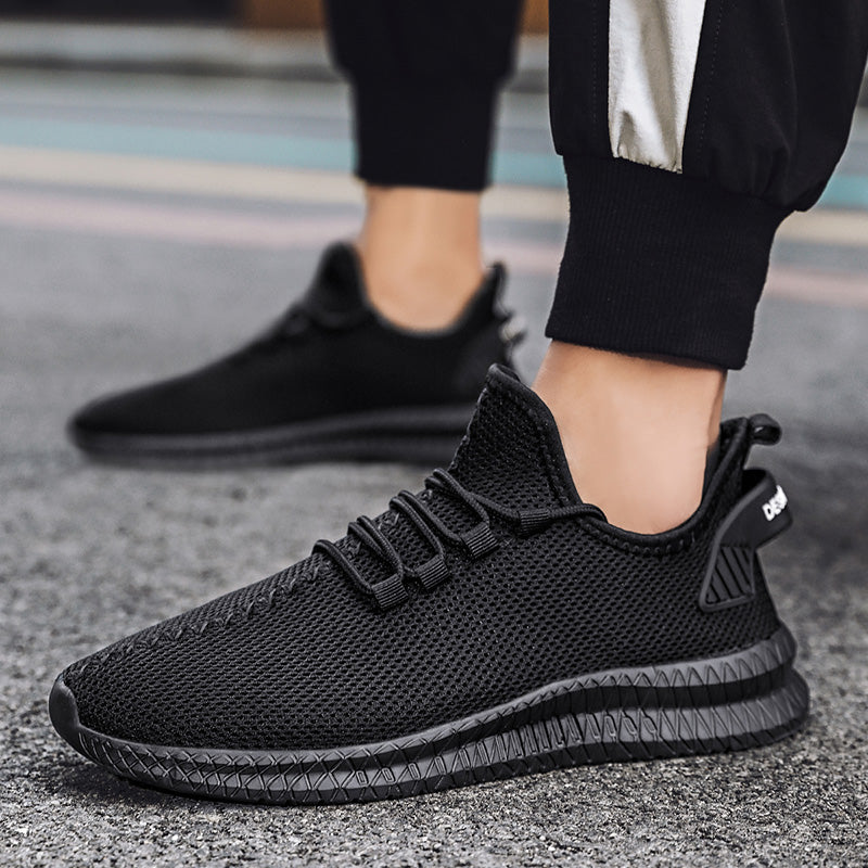 Breathable Men's Running Shoes Fashion Platform Men Casual Shoes Lightweight Women Vulcanized Shoes Flexible Anti-slip Sneakers