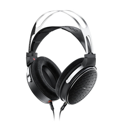 Auscultadores FiiO JT3 Over-Ear com Fio e Design Aberto, Driver Dinâmico de 50mm HiFi, Cabo Amovível
