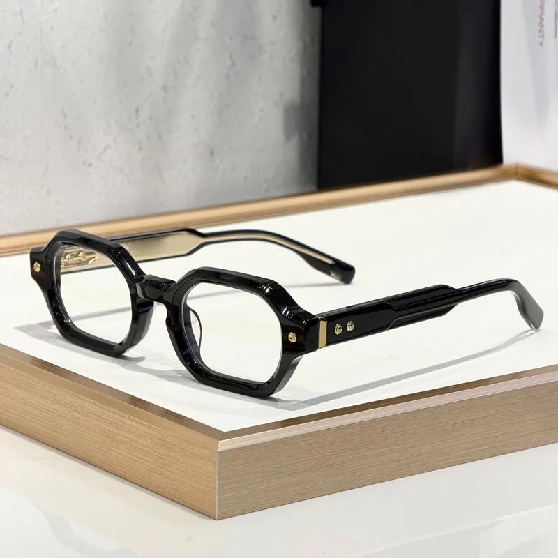 High Quality Sunglasses Project 05 with NFC Chip Rectangle Thick Acetate Handmade Luxury Design UV400 for Men Women Eyeglasses