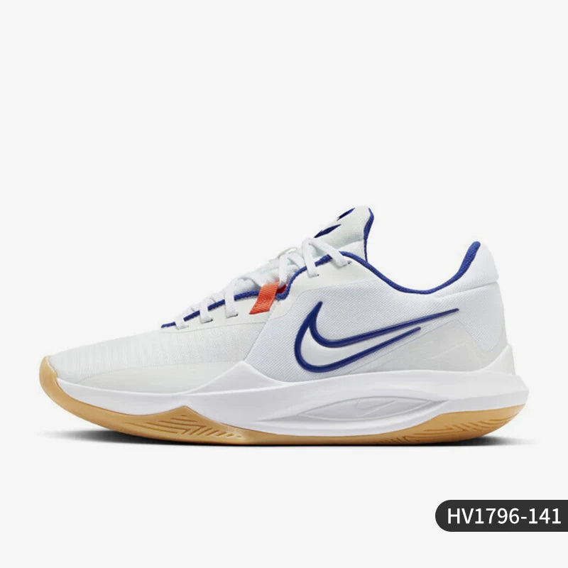 Nike Official Genuine Precision VI Men's Durable Practical Basketball Shoes HV1796-141
