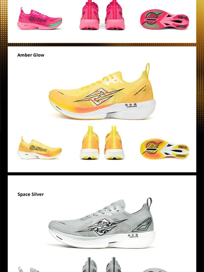 CIERSES MFXZG Carbon Plate Marathon Running Racing Shoes Professional Package Support Shock Absorber Ultra-light Sports shoes ﻿