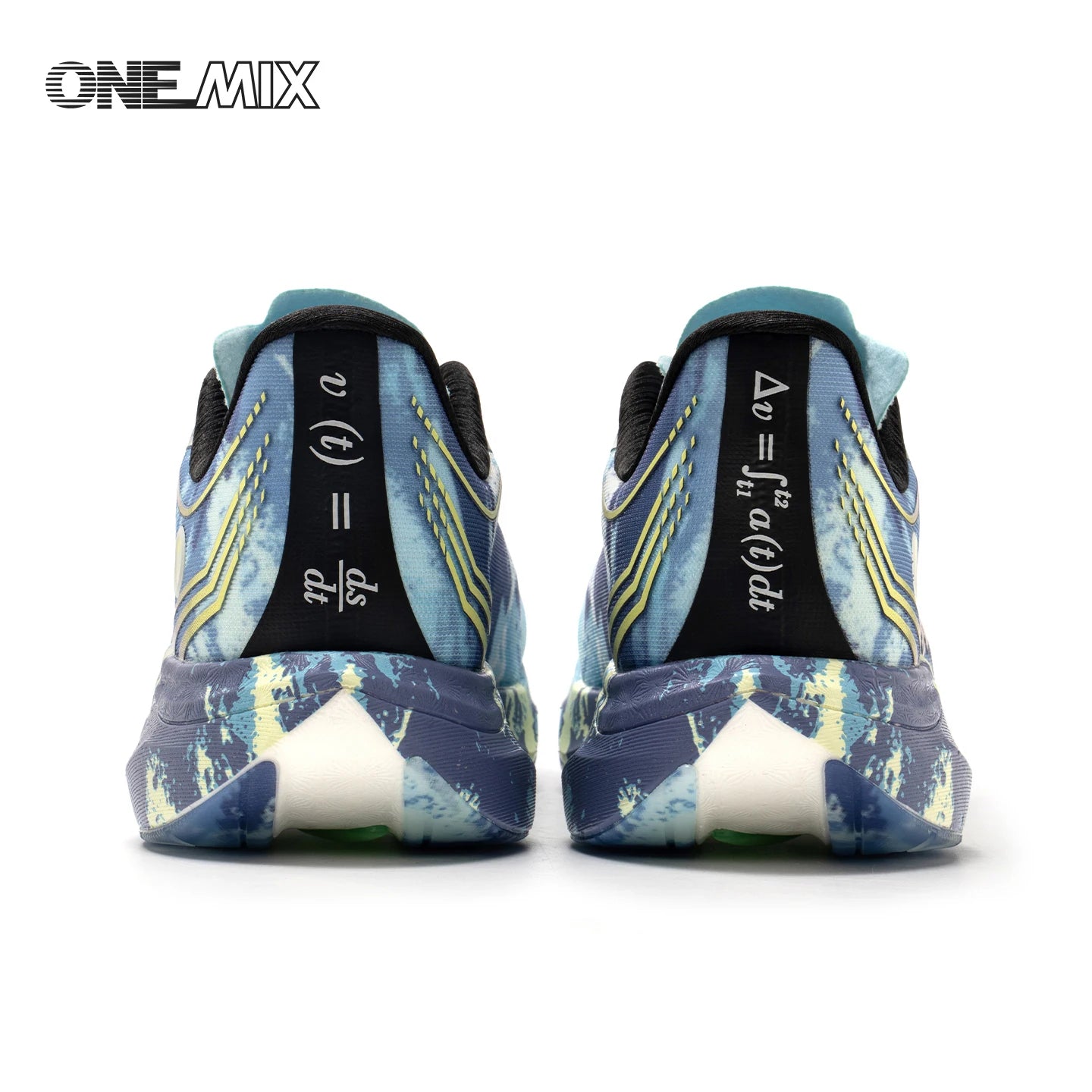 ONEMIX New Nylon Carbon Board Marathon Running Racing Shoes Shock-Absorbing Professional Stable Support Ultra-Light Rebound Sneakers