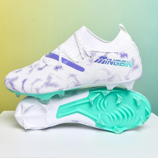 New Men Football Boots Professional Soccer Shoes Cleats Futsal Women Unisex Ultralight Hot Sale High-quality TF/FG Sneakers