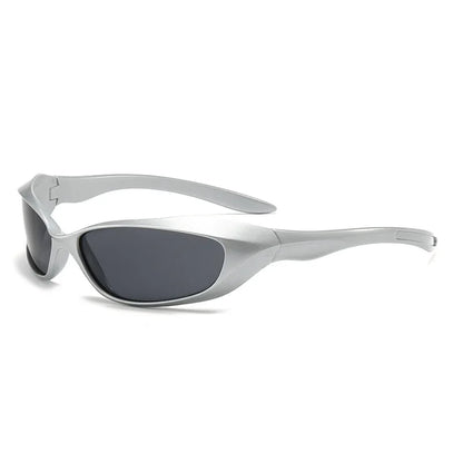 KLASSNUM Y2K Punk Sports Sunglasses For Men Women Future Sense Sun Glasses Brand Designer Party Anti UV400 Fashion Goggle New