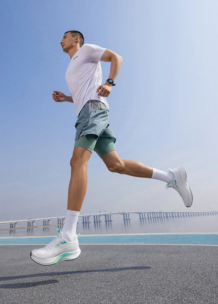 Xtep Light Wing 3 Laufschuhe für Herren – Sommermode, gepolstert, stoßdämpfend, leicht, moderne Sneaker 875219110034