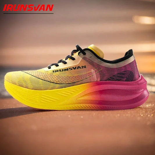 IRUNSVAN Rehuo 1.0 Full Length Carbon Plate Running Shoes Marathon Ultra Lightweight Men's 24028