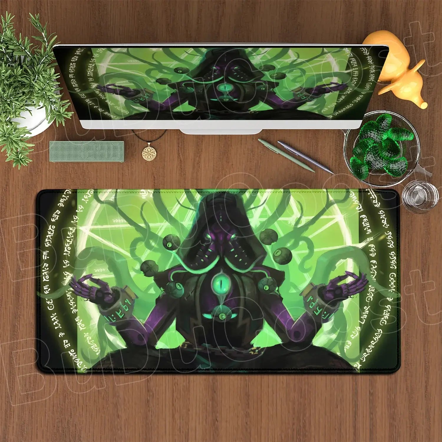 Produit gaming premium Fraquane, Large XXL DIY Cool Overwatch Mouse Pad Keyboard Table Gaming Accessories Non-Slip Rubber Edge locking spped Laptop Rug desk Mat, équipement gamer