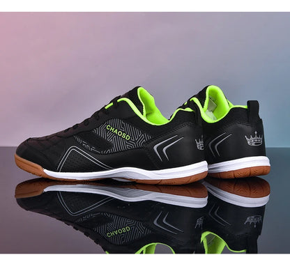 Professionelle fodboldstøvler til mænd, skridsikre futsal-træningssko, slidstærke, ultralette sneakers til udendørs og indendørs brug, unisex