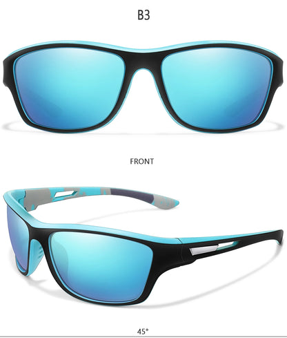 Men Women Polarized Cycling Sunglasses Outdoor Driving Hiking Eyewear Fishing Anti-glare UV400 Protection Sun Glasses