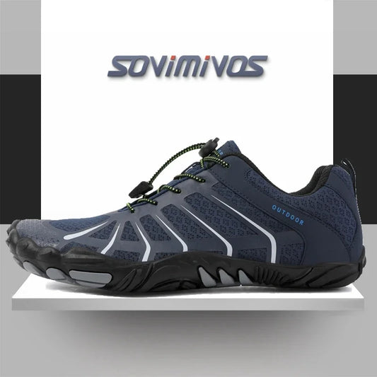 Men's Trail Running Shoes, Lightweight Athletic Zero Drop Barefoot Shoes Non Slip Outdoor Walking Minimalist Shoes for Women