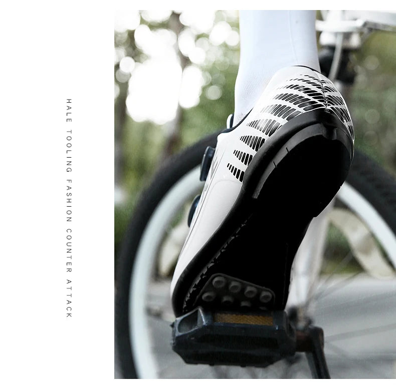 New Men's and Women's Bicycle Shoes,Outdoor Cycling Shoes,Three Functional Soles,Professional Training Shoes