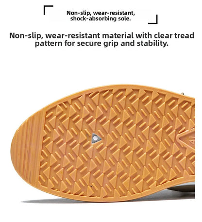 Large Size Men's Comfortable Breathable Soft Bottom Running Shoes Casual Style Sporty Retro Stripe Design Rubber Outsole