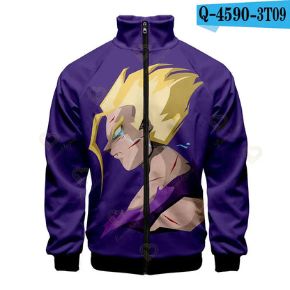 Dragon Ball 3D Print Zipper Hoodie Cool Fashion Men/Women/Kids Long Sleeve Hoodies Sweatshirt Casual Cosplay Jacket Clothes