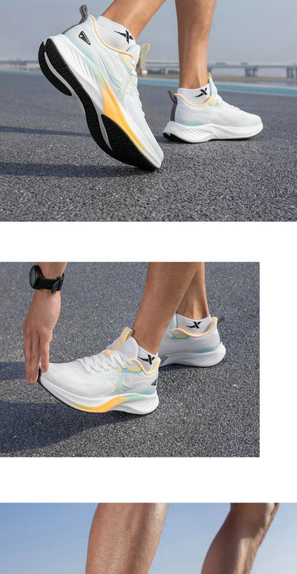 Xtep Light Wing 3 Laufschuhe für Herren – Sommermode, gepolstert, stoßdämpfend, leicht, moderne Sneaker 875219110034