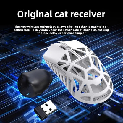 WLMOUSE Beast X Pro Magnesium Alloy Wireless Gaming Mouse, Ultra-Lightweight 8K Gaming Mouse with PAW3950HS Sensor, 30000 DPI, 750 IPS, Type-C Rechargeable