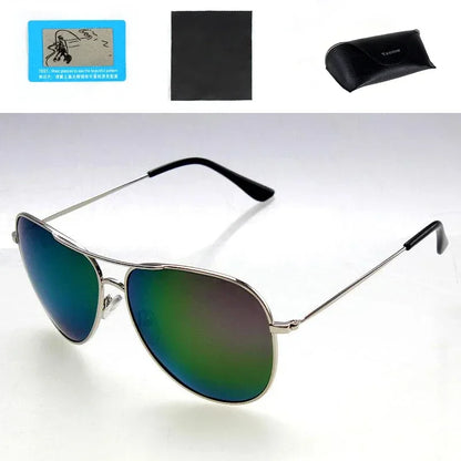 Sunmmer Polarized Sun Glasses Men Women Fashion Luxury Pilot Sunglasses Male UV400 Sunlight Proof Eyewear Female Versatile 3026