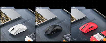 ATTACK SHARK R1 Tri-Mode Gaming Mouse, 18,000 DPI PixArt PAW3311 Wireless Gaming Mouse, 59g Ultralight Gaming Mouse for PC, Mac & Laptop