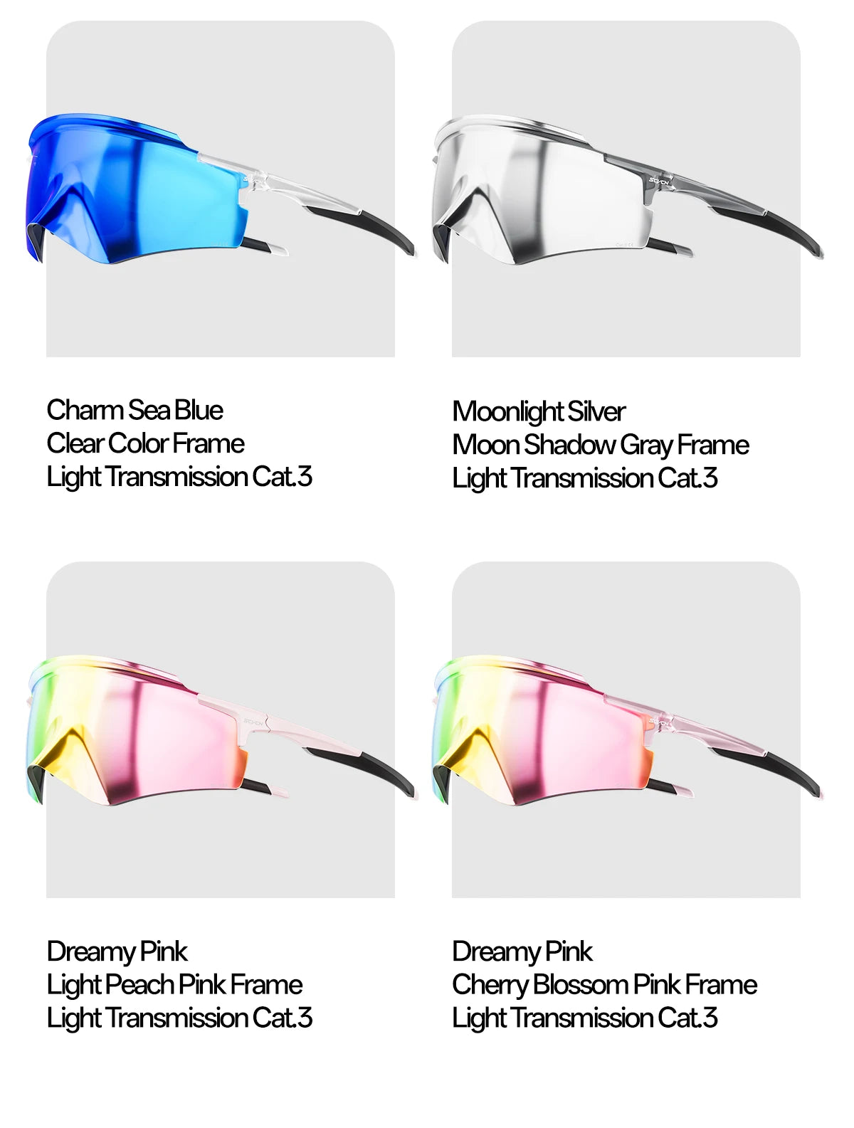 SCVCN Sunglasses for Men New Fashion Cycling Glasses UV400 Lenses Cycling Road Mountain Bike Glasses Women Casual Hiking 2026