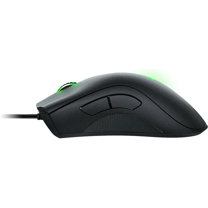 Mouse da gaming cablato originale Razer con sensore ottico 6400 DPI per laptop, mouse ottico ad alta velocità