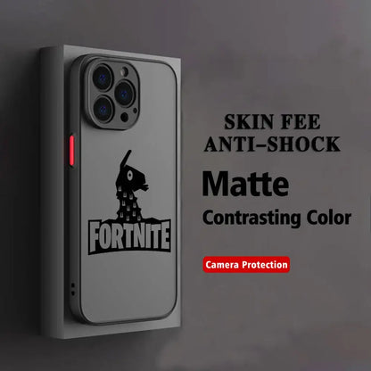 Hot Game F-Fortnite Phone Case For Xiaomi Redmi Note 14 13 12 12S 11 11S 10 10S 9T 9S 8 7 Pro Plus 4G 5G Matte Clear Back Cover