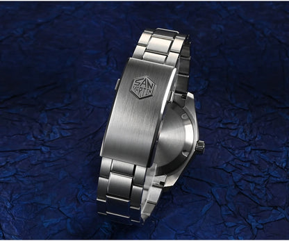 San Martin New 42mm Peacock Gemstone Dial NH35 Luxury Men Watch Automatic Mechanical Sapphire 100M Waterproof Luminous SN0130
