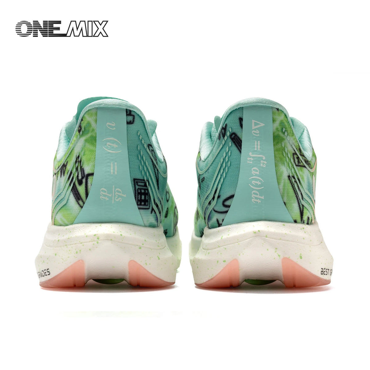 ONEMIX-Nylon Carbon Board Marathon Running Racing Shoes, Professional Stable Support, Shock-relief, Ultra-light Rebound Sneaker