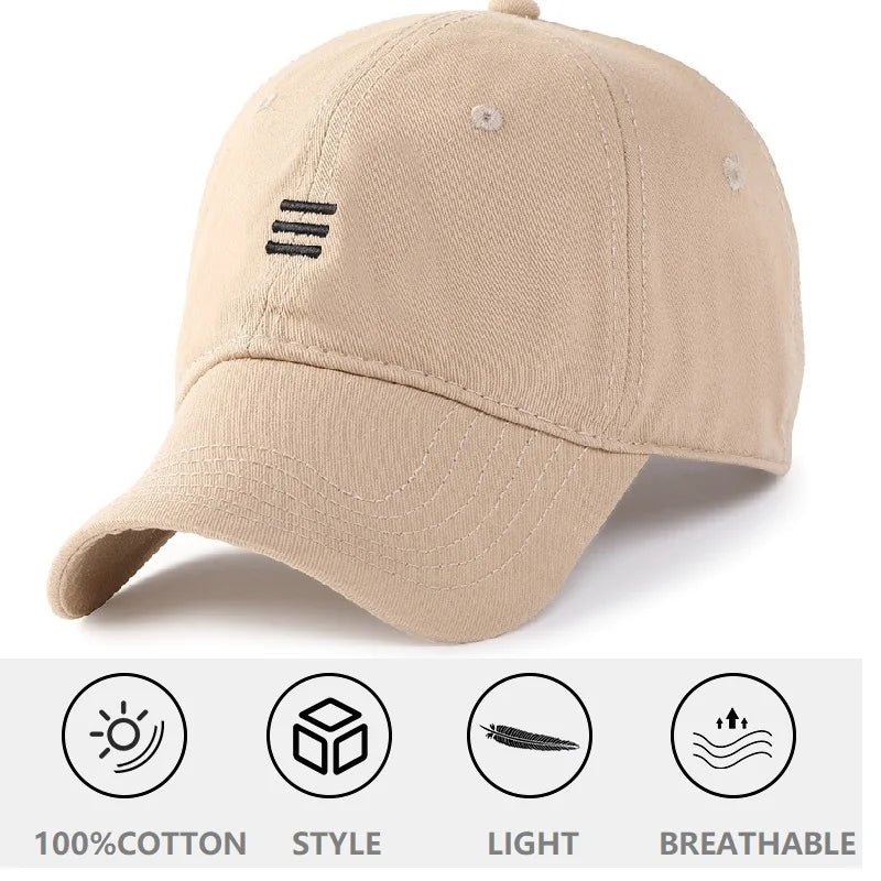 Big Head Plus Size baseball sapka, 100% pamut, férfiaknak és nőknek egyaránt, állítható „dad hat”, túlméretezett, 58–60 cm, 61–65 cm