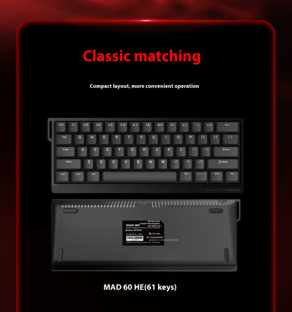 In Stock Mad60 Mad68 HE Mechanical Keyboard Magnetic Switch Customized RGB Gaming 8k Specialized Gaming Keyboards