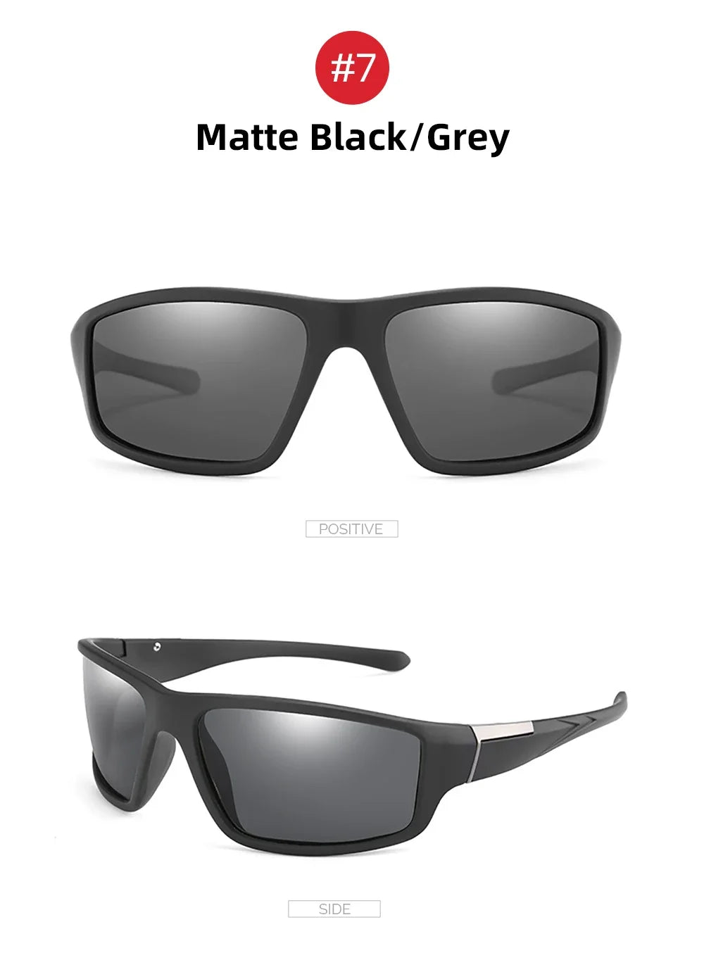 VIVIBEE Sports Men Photochromic Sunglasses Polarized Black Goggles Women Color Changing Driving Discoloration UV400 Sun Glasses