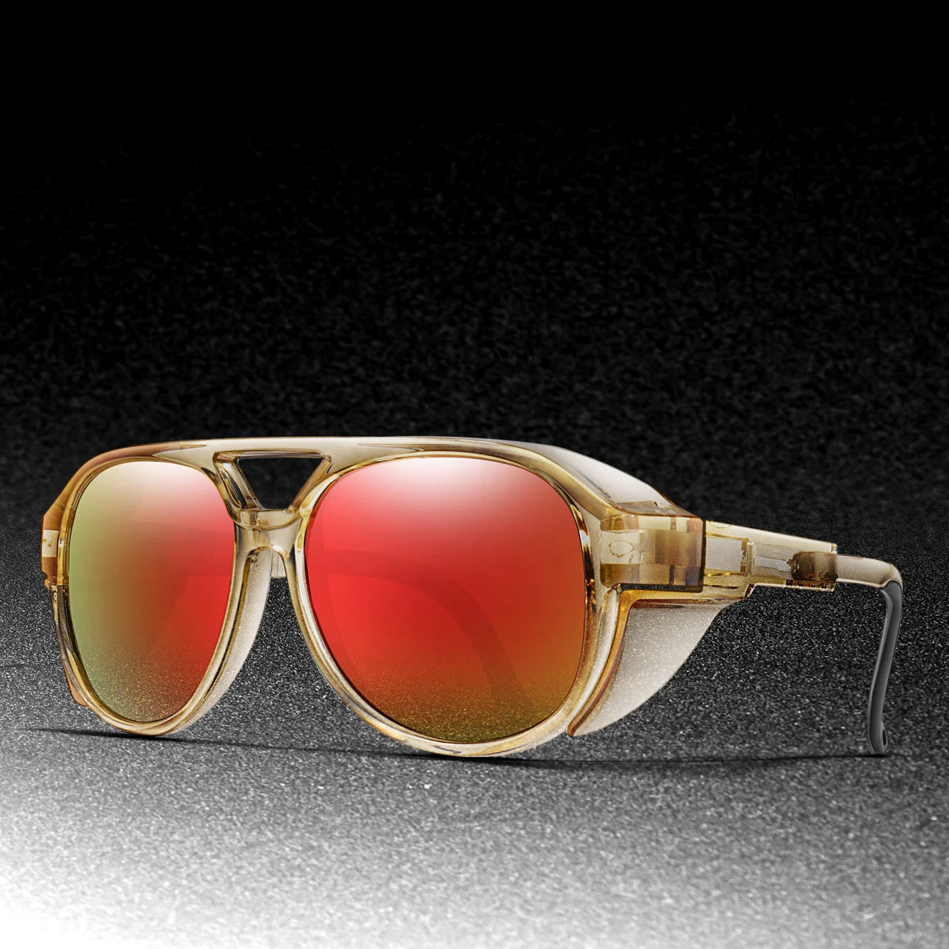 Men PUNK Sunglasses MTB Bicycle Eyewear Women UV400 PITS Road Bike Goggles Windproof Sport Women Glasses