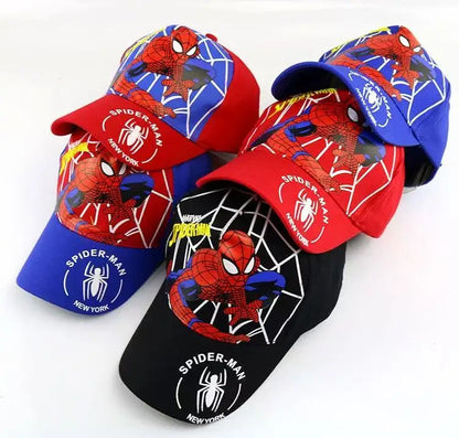Czapka z daszkiem Spider-Man dla chłopców i dziewcząt, czapki z motywem superbohaterów, czapki przeciwsłoneczne, prezent urodzinowy dla dzieci, rekwizyty do cosplayu, modne czapki