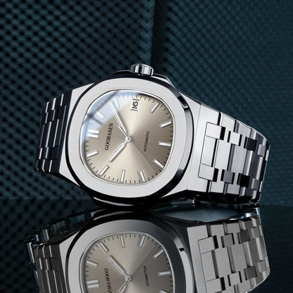 New 2025 Men's Automatic Watch Luminous Man Watches Steel Strap Waterproof Wristwatches Men's Luxury Brand Watch