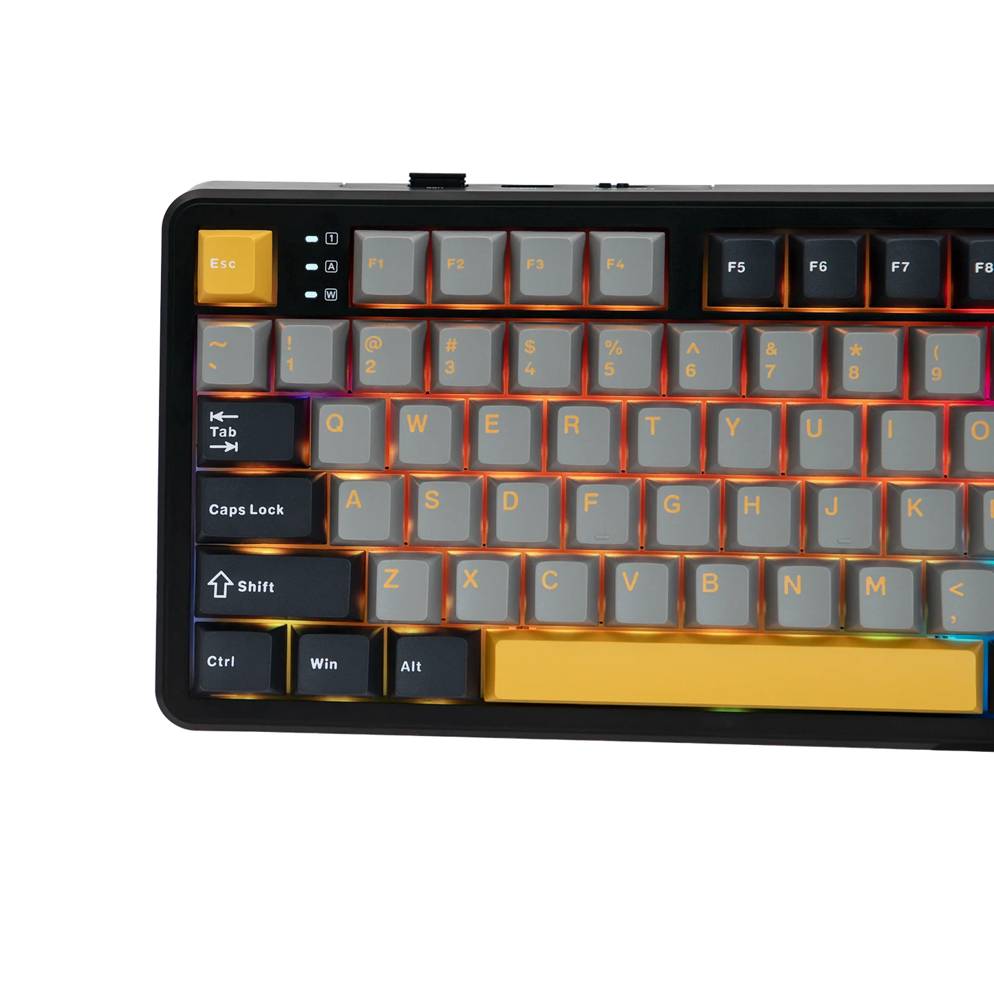 EPOMAKER x AULA F108 Full Size 100% ANSI Layout Hot-Swap Wired/2.4GHz/Bluetooth 5.0 Wireless Mechanical Keyboard RGB Backlight