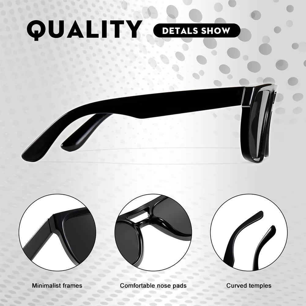 CRIXALIS Fashion Sunglasses Men Good Quality Design Fishing Traveling Climbing Women Male Sunglasses Anti-reflective UV400