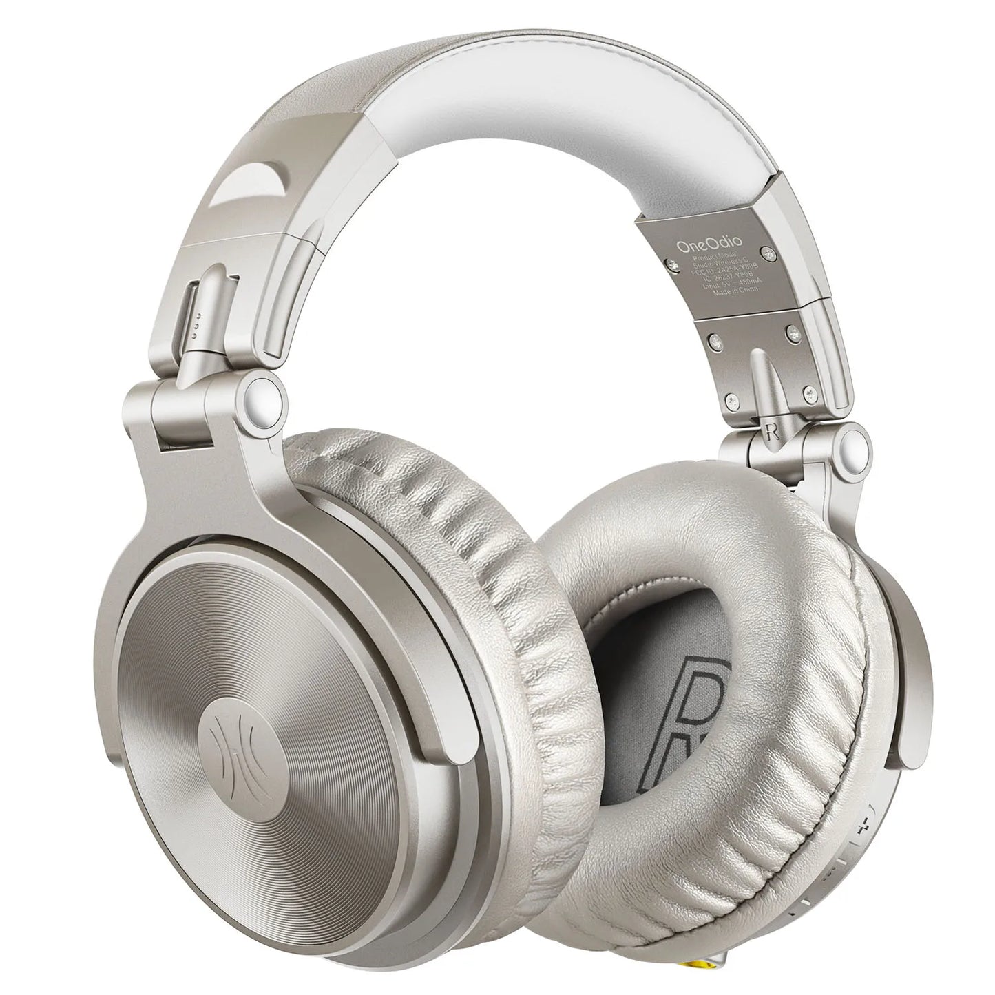 Auscultadores Gaming Sem Fios OneOdio Pro-M Bluetooth 5.2 HiFi Estéreo, 110H de Autonomia com Microfone, Graves Profundos, Dobráveis e Over-Ear