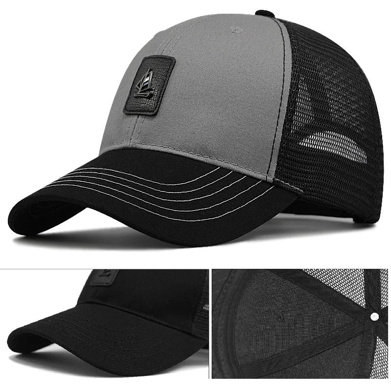 Big Head Plus Size baseball sapka, 100% pamut, férfiaknak és nőknek egyaránt, állítható „dad hat”, túlméretezett, 58–60 cm, 61–65 cm