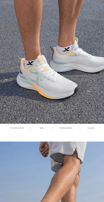Xtep Light Wing 3 Laufschuhe für Herren – Sommermode, gepolstert, stoßdämpfend, leicht, moderne Sneaker 875219110034