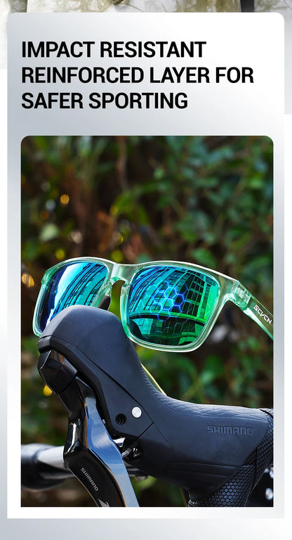 SCVCN Women's Sunglasses 2026 Polarized Men Camping Hiking Driving Glasses Sports UV400 Lenses Y2K Glasses Luxury Eyewear