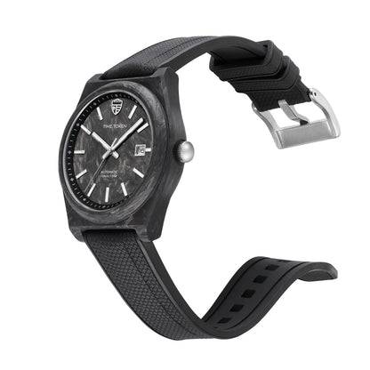 2025 New 40mm Carbon Automatic Watch Luxury 100m Waterproof Diver Watches automatic movement Diver Men Watch