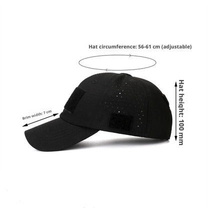 1 szt. Nowa męska czapka baseballowa w kamuflażu, oddychająca, chroniąca przed słońcem, do sportów na świeżym powietrzu, polowań, wędrówek, biwakowania, plaży i wędkowania