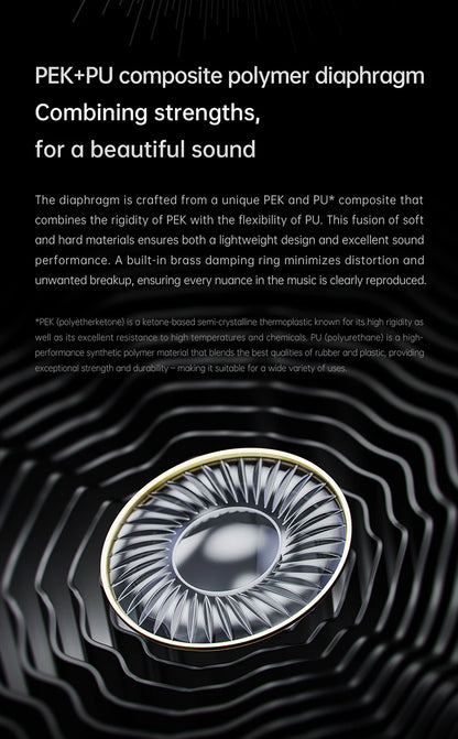 Auscultadores FiiO JT3 Over-Ear com Fio e Design Aberto, Driver Dinâmico de 50mm HiFi, Cabo Amovível