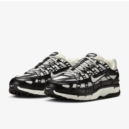 Nike Women's Shoes P-6000 Black and White Sports Running Shoes Bv1021-011