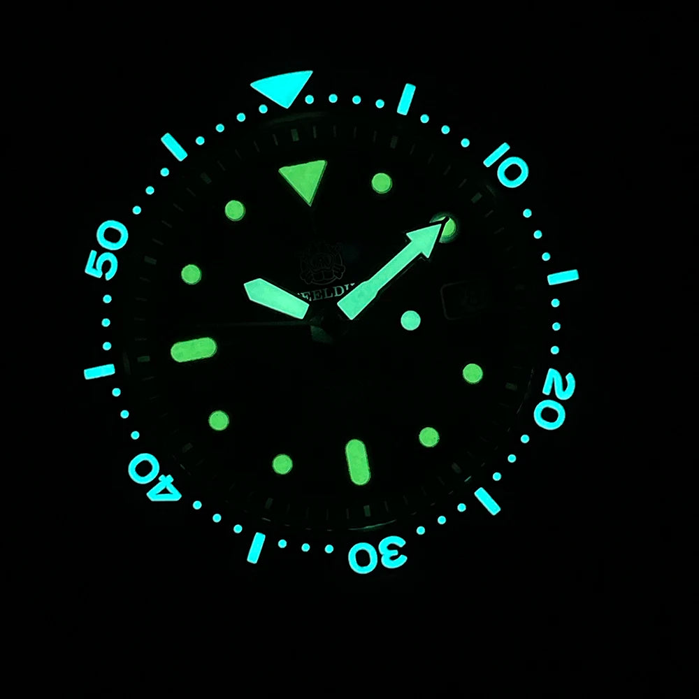 STEELDIVE SD1973 Men's Dive Watch NH35 Automatic Mechanical Men's Watch Luminous Ceramic Bezel Diver watch men watches Sapphire